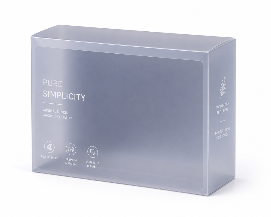 PP Frosted Plastic Box