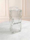 Clear plastic boxes in PVC/PET/PP